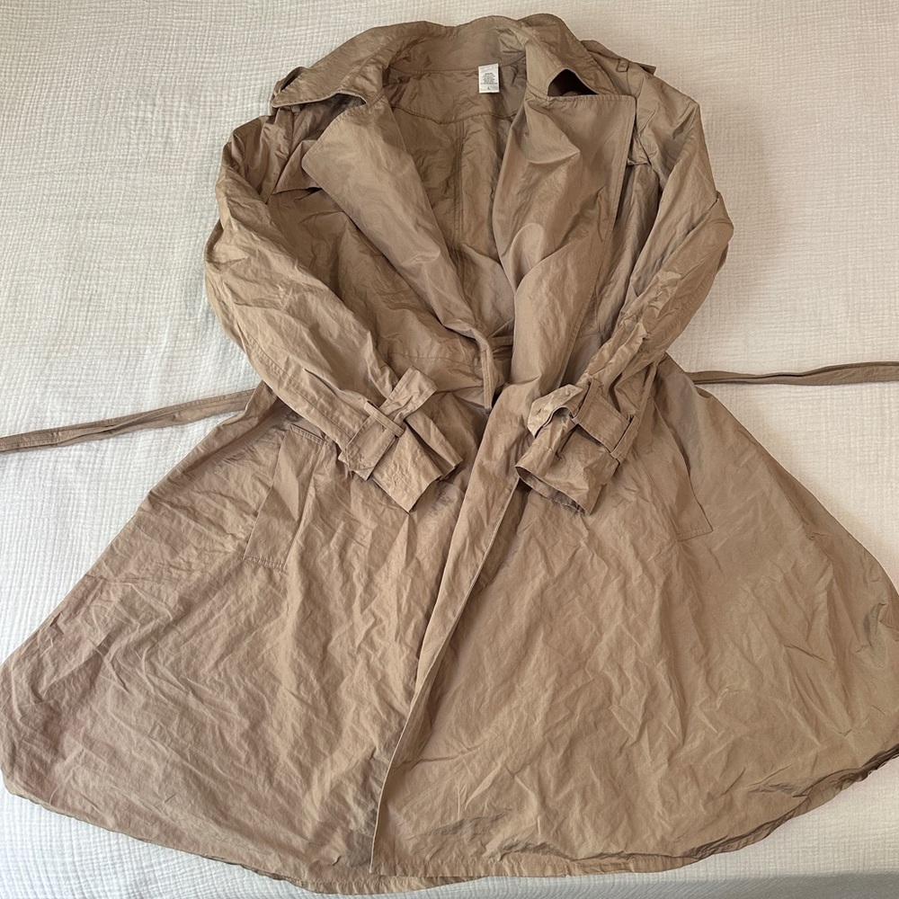 Norma Kamali x Everlast Trench Coat